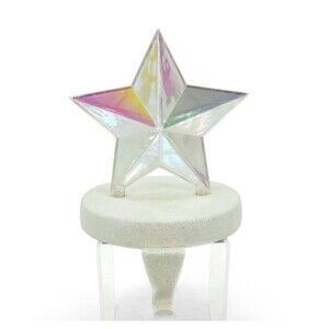 NEW Iridescent Light Up Star Stocking Holder Target Bullseye Playground